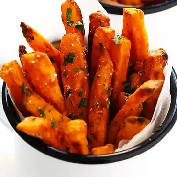 Frites de patates douces