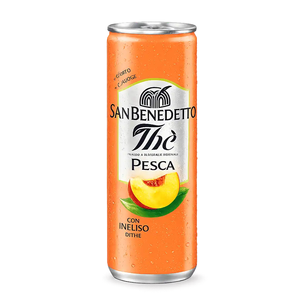 Thé glacé à la pêche San Benedetto