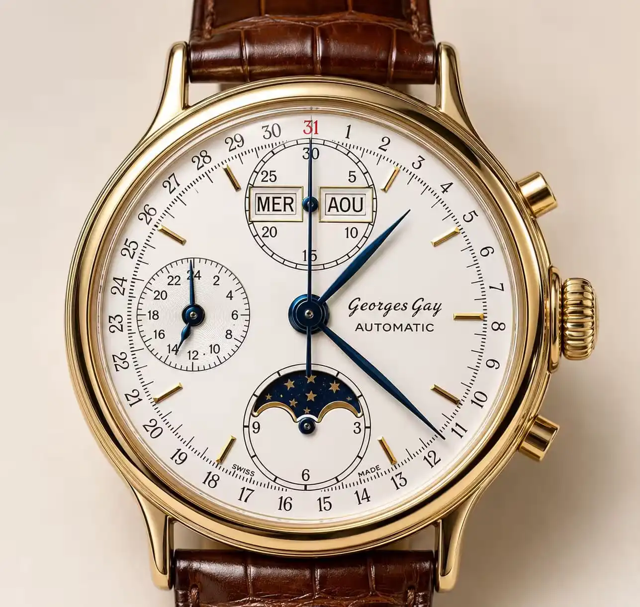 Montre de Jean-Pierre en Suisse