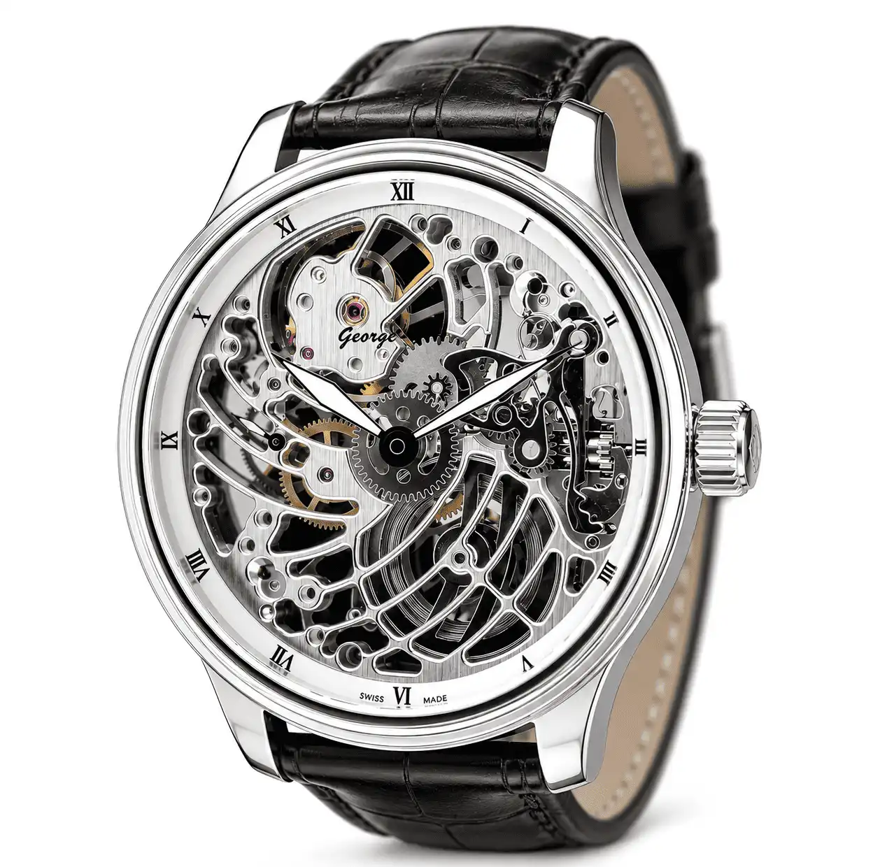 Montre squelette Rubis