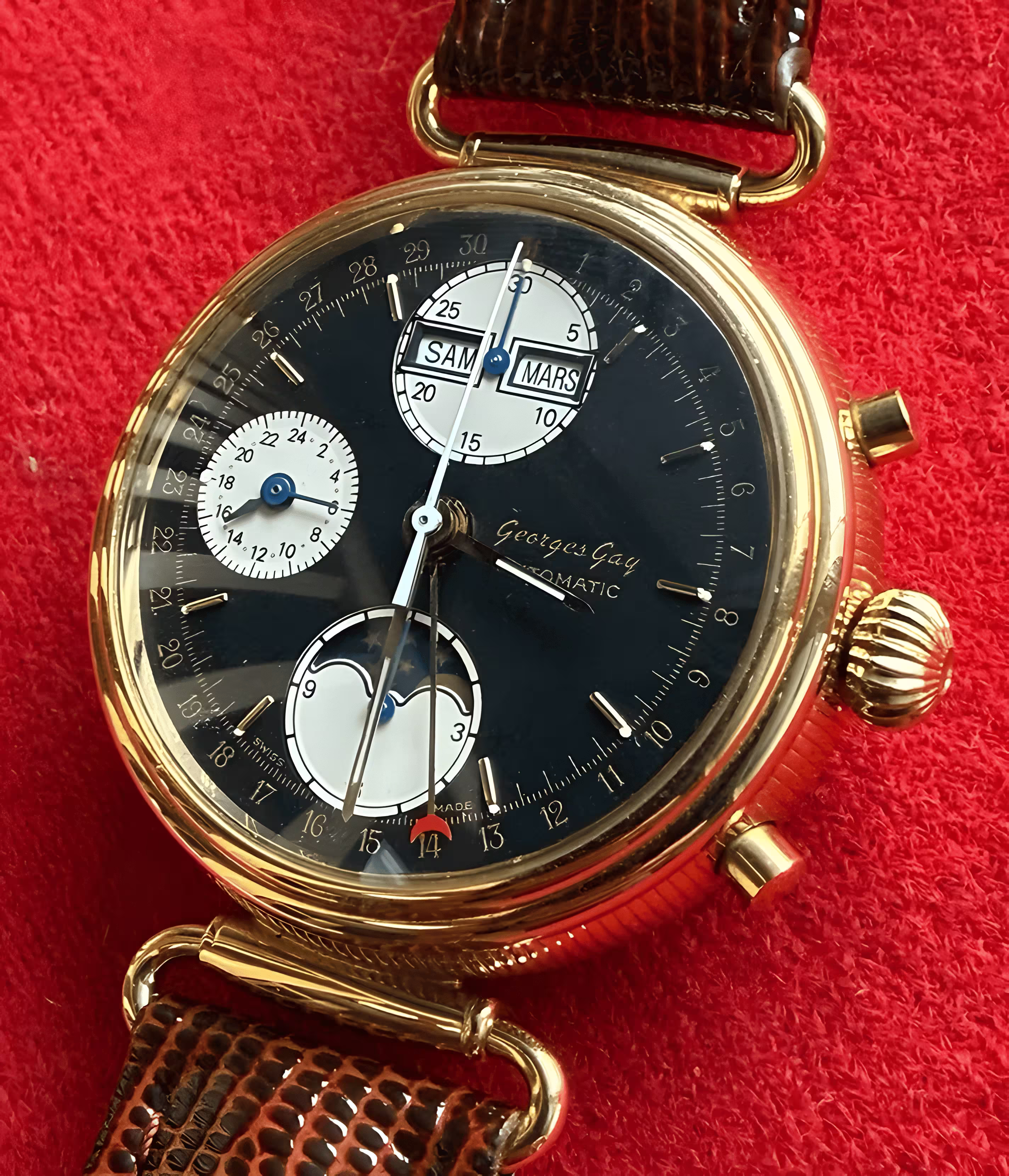 Chronographe historique Valjoux 7751 Georges Gay