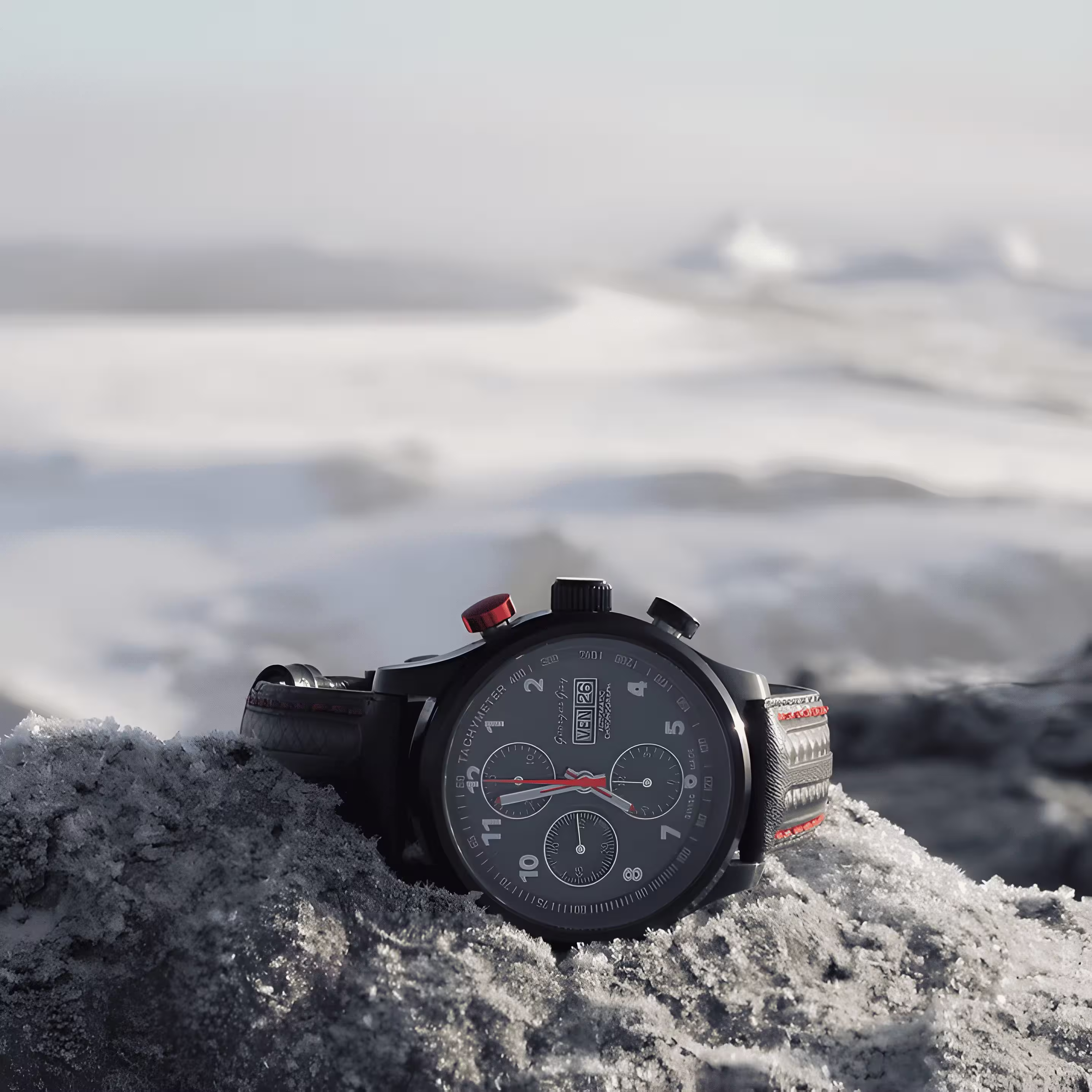 Un chronographe sur le toit de l’Afrique