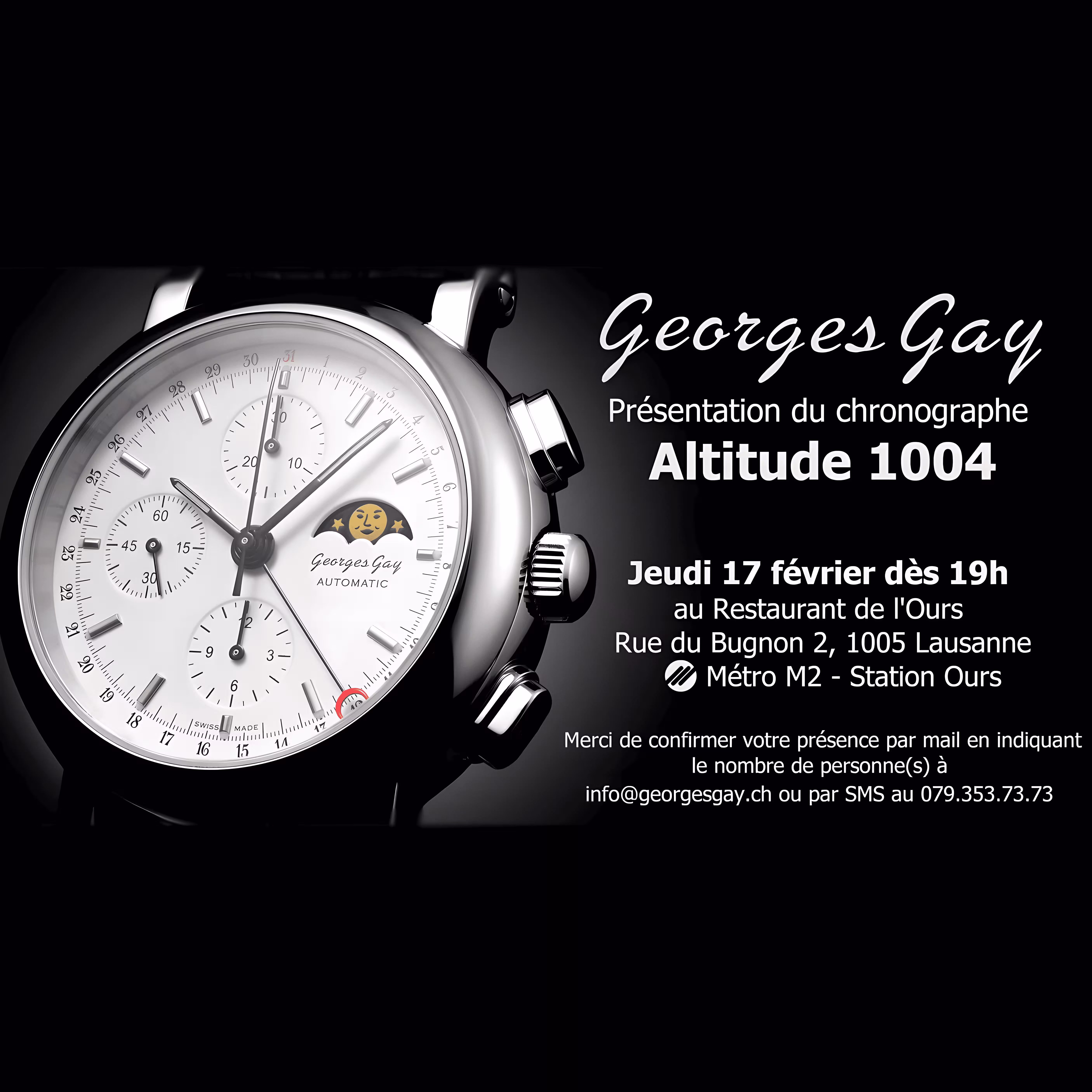Chronographe Altitude 1004